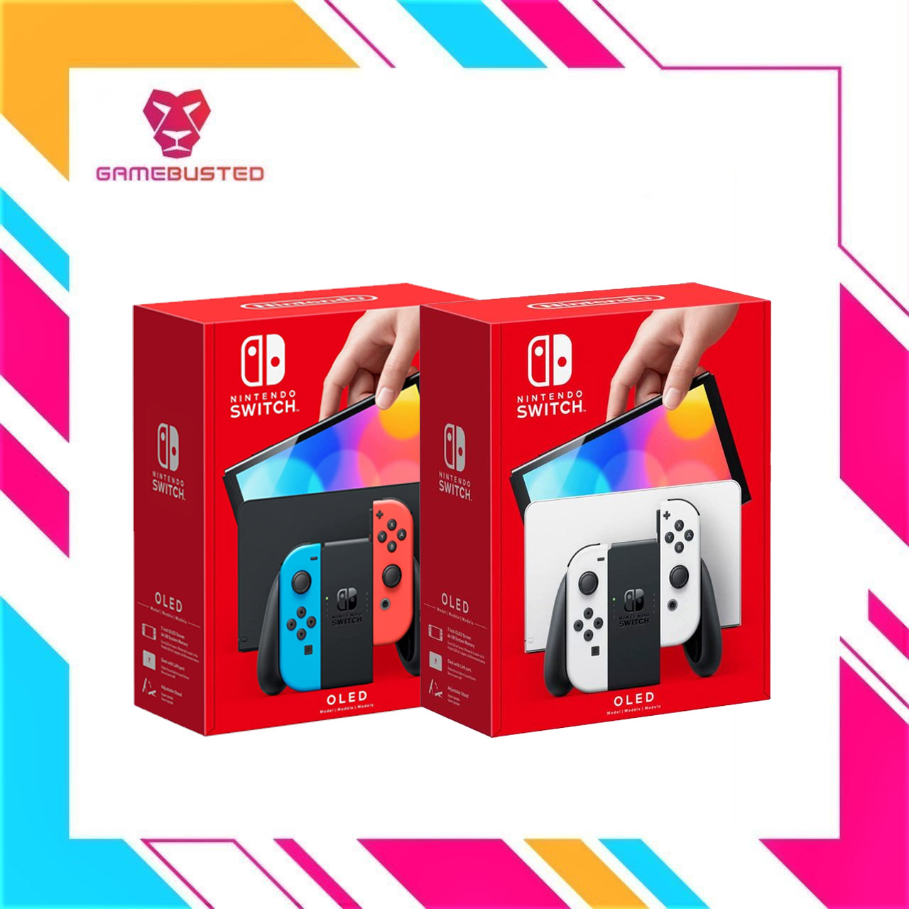 Nintendo Switch Console – OLED Model *(1 Year Local Warranty)